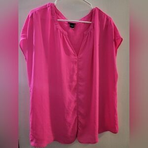 Torrid Vibrant Pink Women's Blouse Size 2
